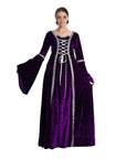 Adult Purple Medieval Lady Costume