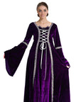 Adult Purple Medieval Lady Costume