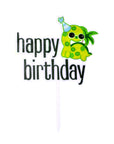 Happy Birthday Dinosaur Cake Topper