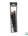 Acrylic Colour Paint Brushes (Set of 4)