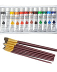 Water Colour Paint & Brush Set