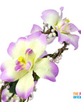Purple Forrest Orchid Flower Crown