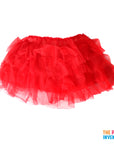 Red Tulle Petticoat Tutu