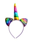 Rainbow Sequin Unicorn Headband