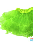 Fluro Green Tulle Petticoat Tutu