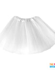 Children's White Stiff Net Tutu