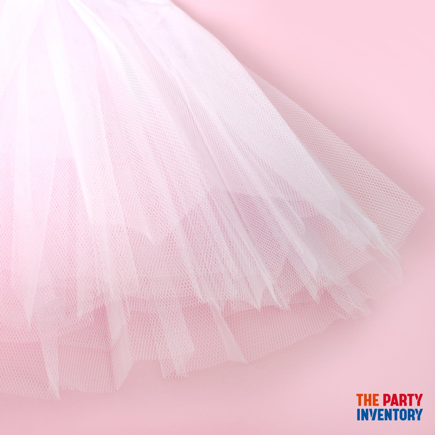 Children's White Stiff Net Tutu