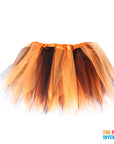 Kids Halloween Orange and Black Tutu