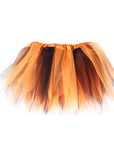 Kids Halloween Orange and Black Tutu
