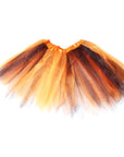Adult Halloween Orange and Black Tutu