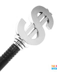 Silver $ Dollar Sign Pimp Cane (DIY)