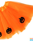 Halloween Pumpkin Wings & Tutu Set