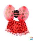 Lady Bug Wing and Tutu Costume Kit