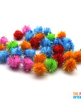 Glitter Craft Pom Poms (Small)