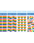 Rainbow Temporary Tattoos