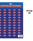 Australian Flag Stickers (Assorted)