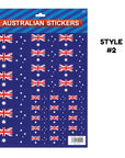 Australian Flag Stickers (Assorted)