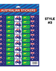 Australian Flag Stickers (Assorted)
