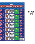 Australian Flag Stickers (Assorted)