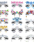 Face Diamonte Stickers
