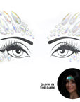 Face Diamonte Stickers (Glow in the Dark)