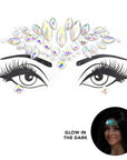 Face Diamonte Stickers (Glow in the Dark)