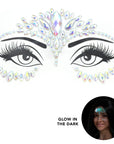 Face Diamonte Stickers (Glow in the Dark)