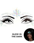 Face Diamonte Stickers (Glow in the Dark)