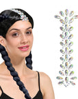 Diamonte Hair Gems Strip (Silver)