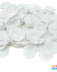 White Fabric Petals
