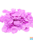 Bright Purple Fabric Petals