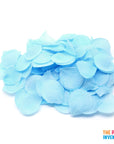 Light Blue Fabric Petals