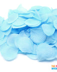 Light Blue Fabric Petals