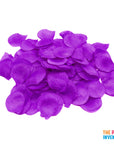 Purple Fabric Petals