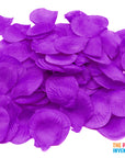 Purple Fabric Petals