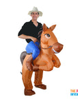 Adult Inflatable Horse Rider Costume