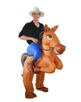 Adult Inflatable Horse Rider Costume