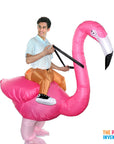 Adult Inflatable Flamingo Costume