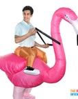 Adult Inflatable Flamingo Costume