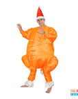Adult Inflatable Christmas Turkey Costume