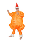 Adult Inflatable Christmas Turkey Costume
