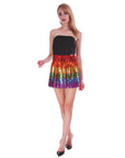 Rainbow Adult Sequin Skirt