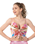 Sequin Butterfly Top (Pink)