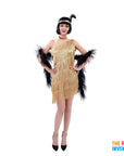 Adult Gold Flapper Costume