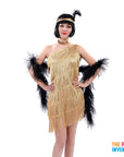 Adult Gold Flapper Costume
