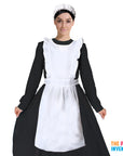 Adult Colonial Apron & Hat Costume Set