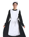 Adult Colonial Apron & Hat Costume Set