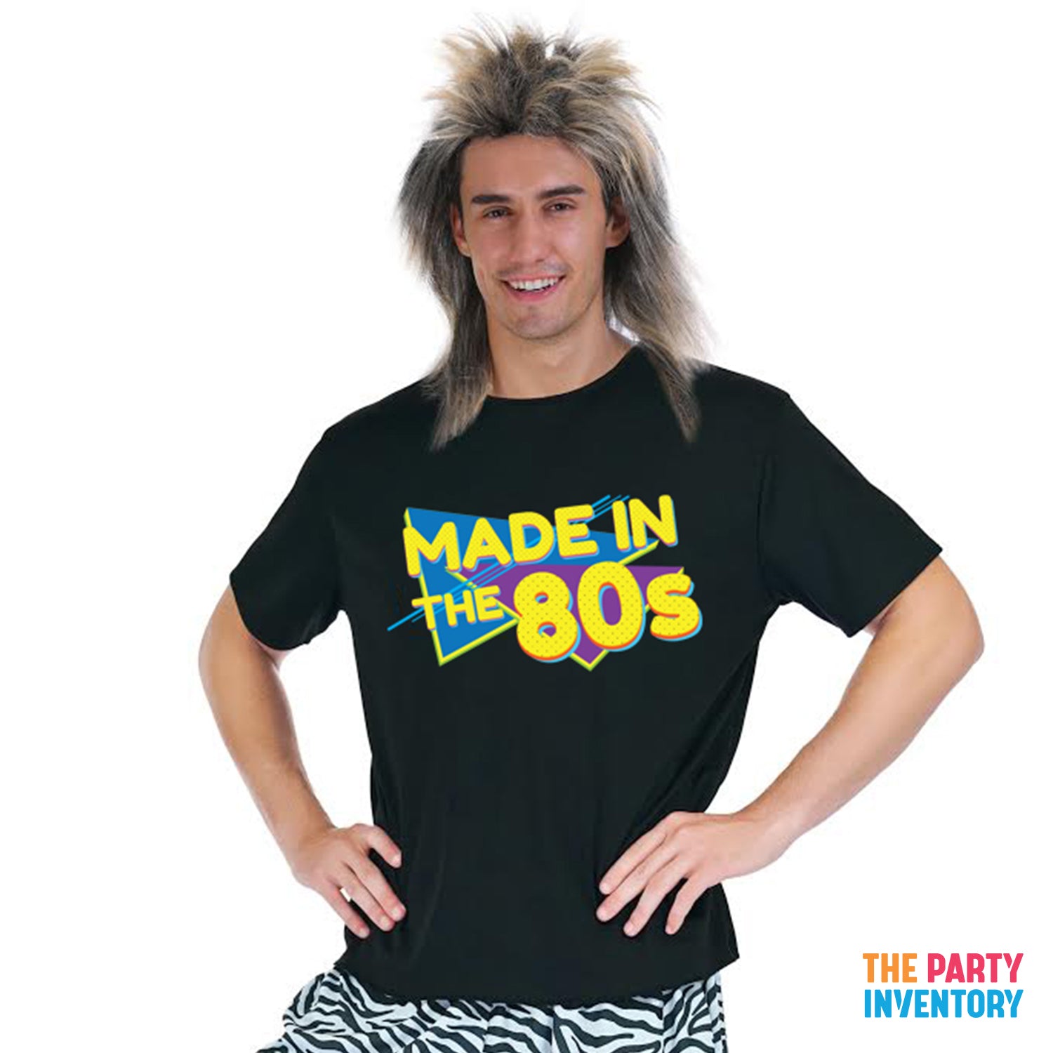 Adult Mens Made in the 80s Printed T-Shirt – The Party Inventory