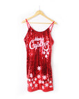 Adult Christmas Sequin Dress (Merry Christmas)