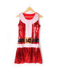 Adult Christmas Sequin Dress (Santa)